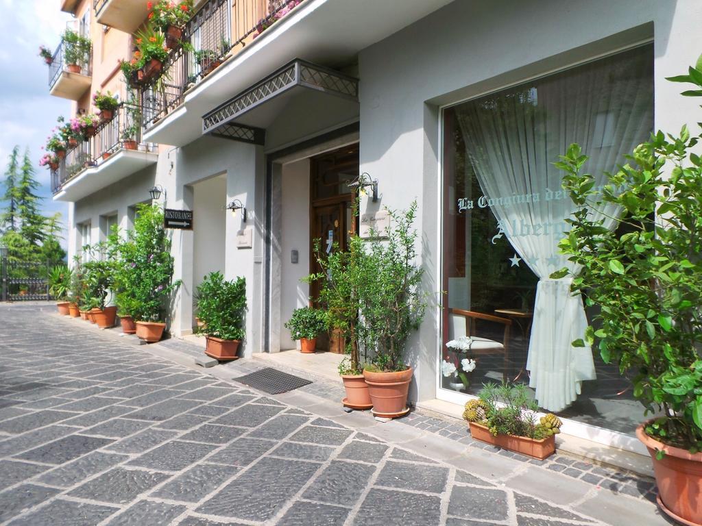 Hotel La Congiura Dei Baroni Teggiano Dış mekan fotoğraf