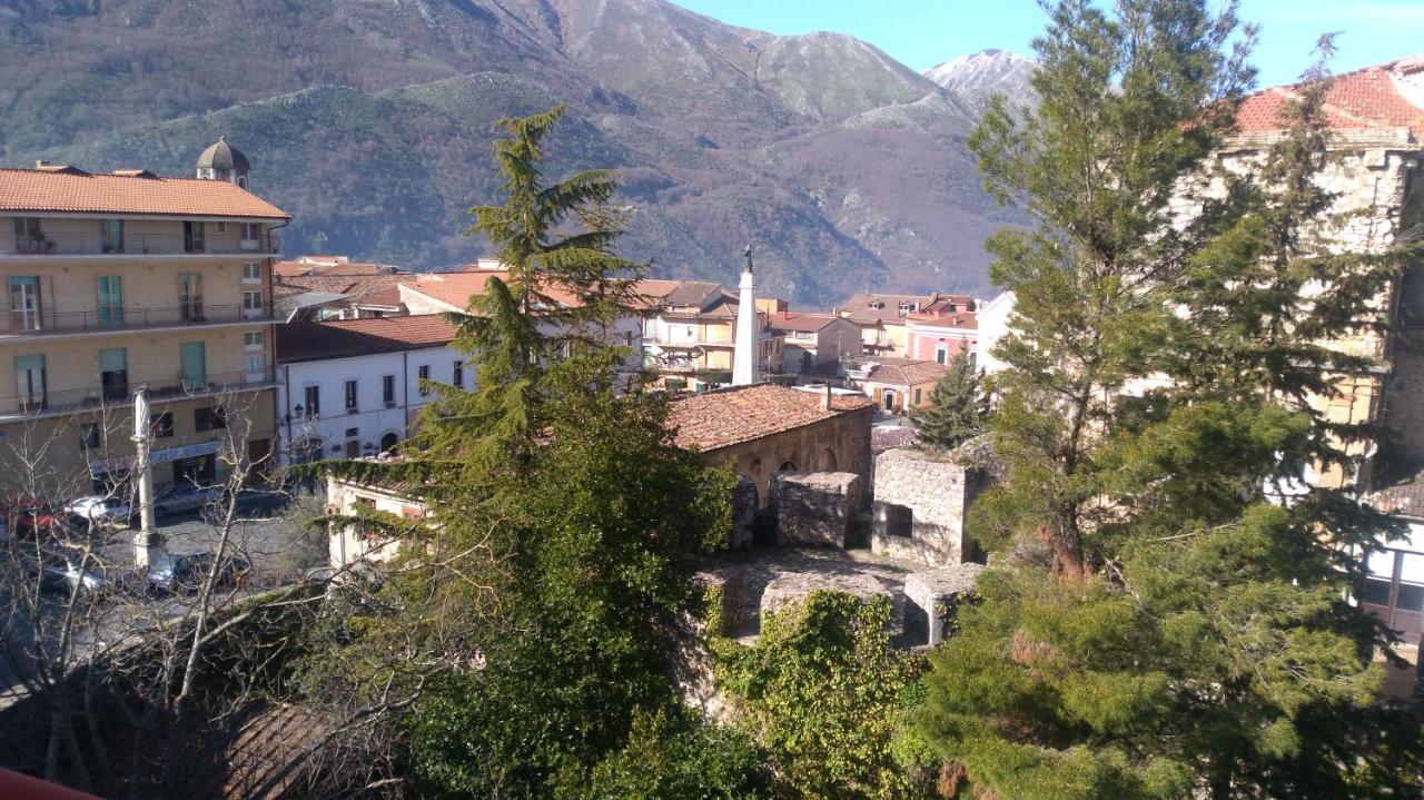 Hotel La Congiura Dei Baroni Teggiano Dış mekan fotoğraf