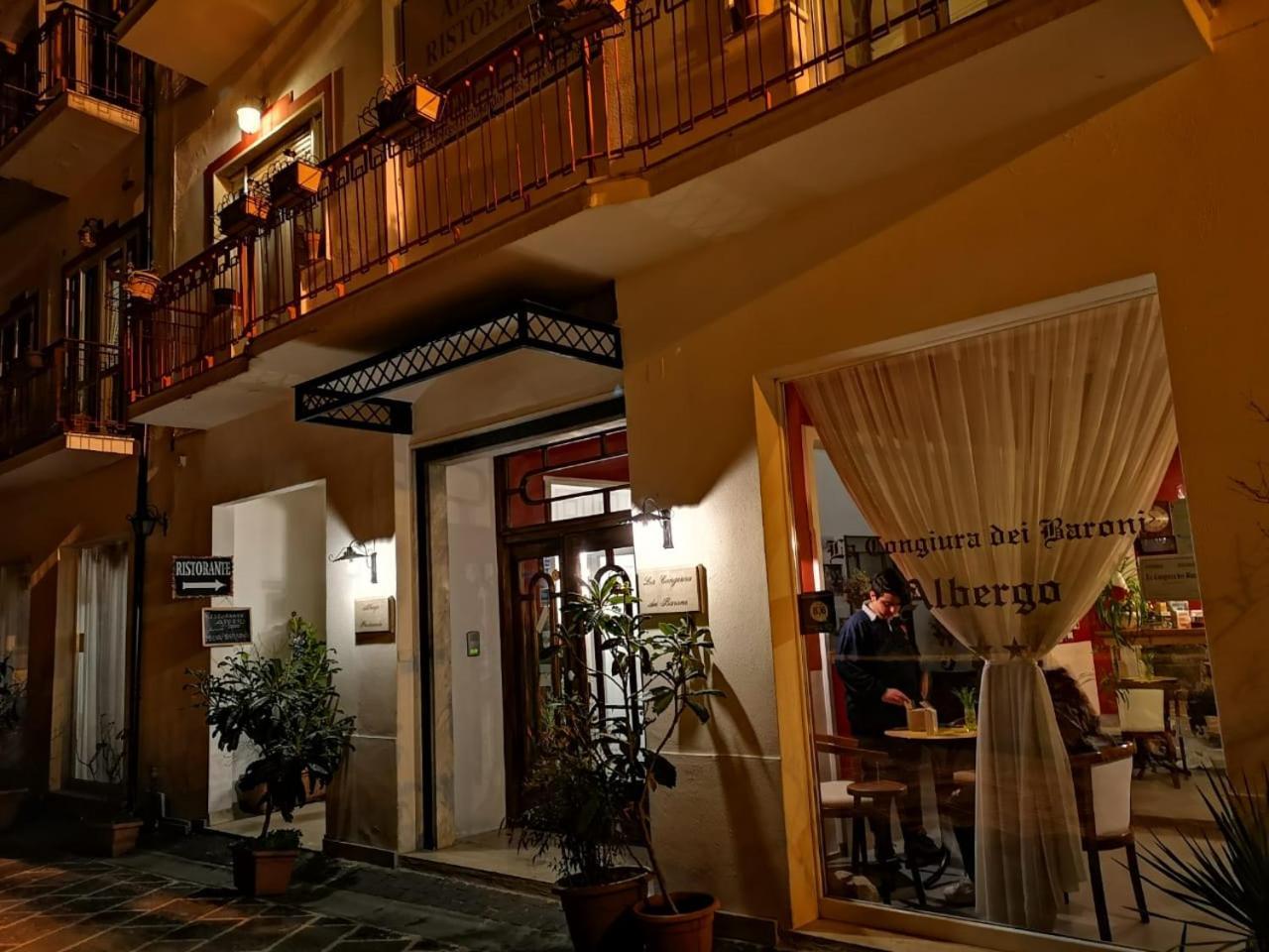 Hotel La Congiura Dei Baroni Teggiano Dış mekan fotoğraf